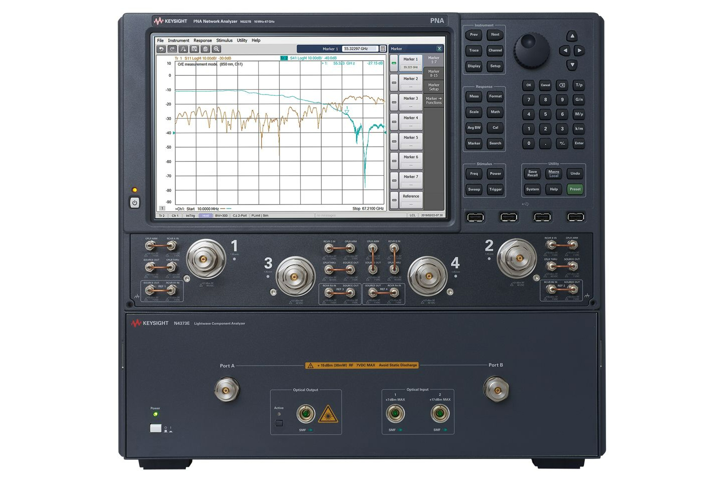 KEYSIGHT N4373E 光波器件分析仪
