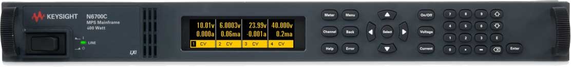 KEYSIGHT N6700C 小型模块化电源系统主机