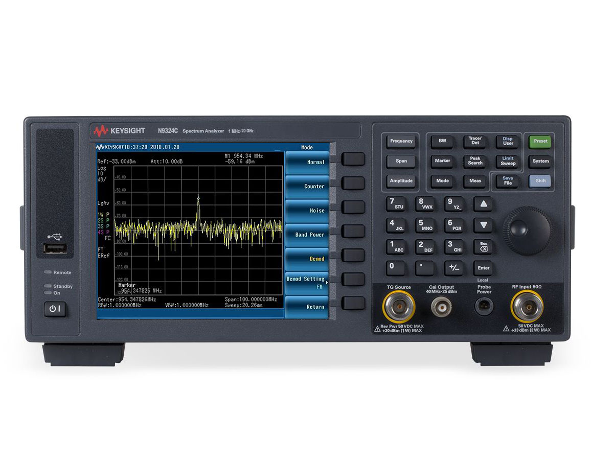 KEYSIGHT N9324C 基础频谱分析仪 (BSA)