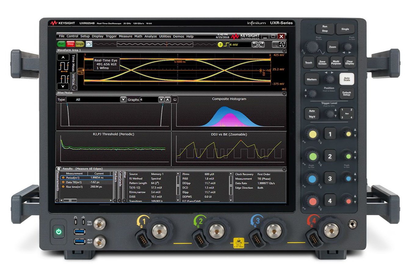 KEYSIGHT UXR0254B Infiniium UXR系列实时示波器