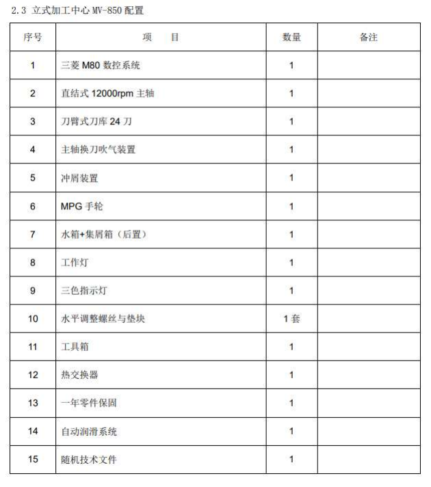 力劲 MV-850 立式加工中心