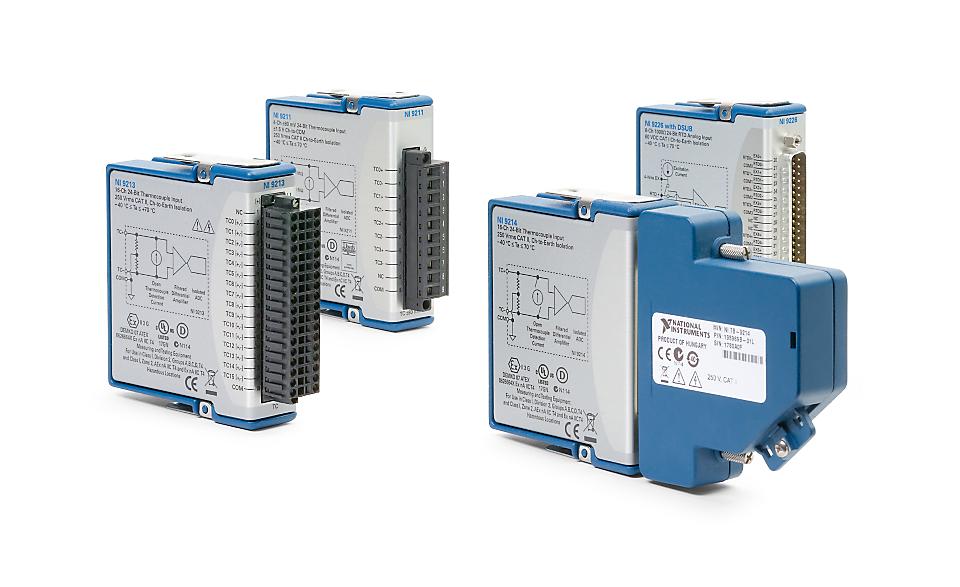 NI 9210/9220 C​系列​温度​输入​模块-CRIO模块