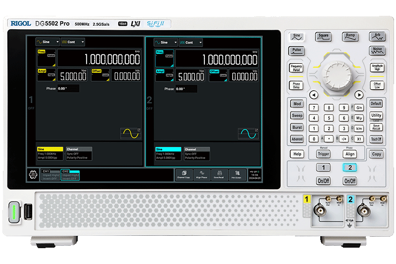 RIGOL DG5000 Pro系列 函数/任意波形发生器