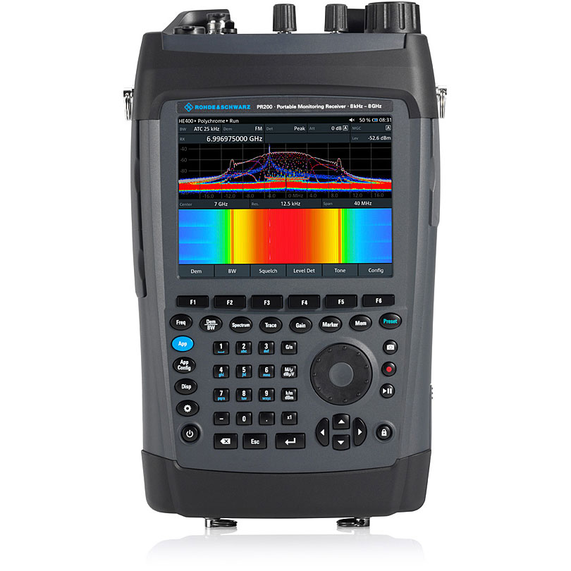 R&S PR200 手持式無線電監測接收機
