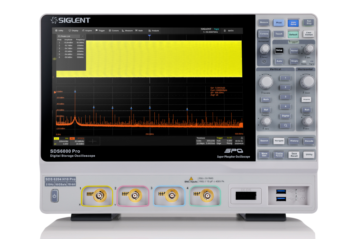 鼎阳科技 SDS6000Pro 高分辨率示波器