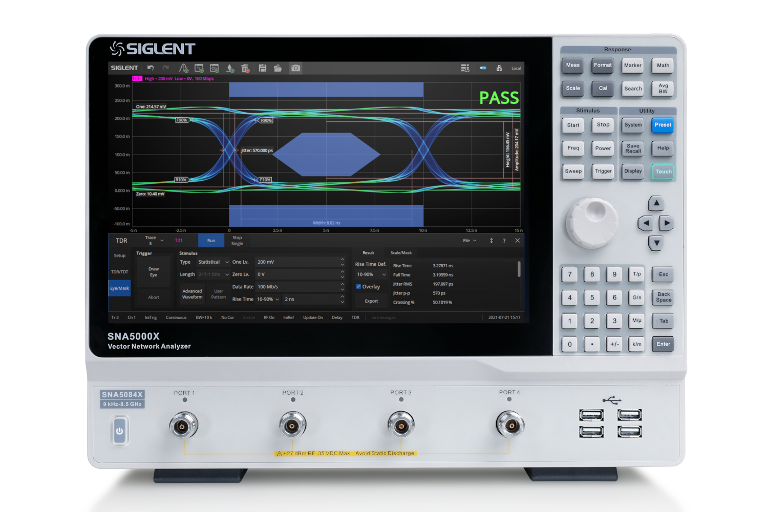 SIGLENT SNA5000X 矢量网络分析仪