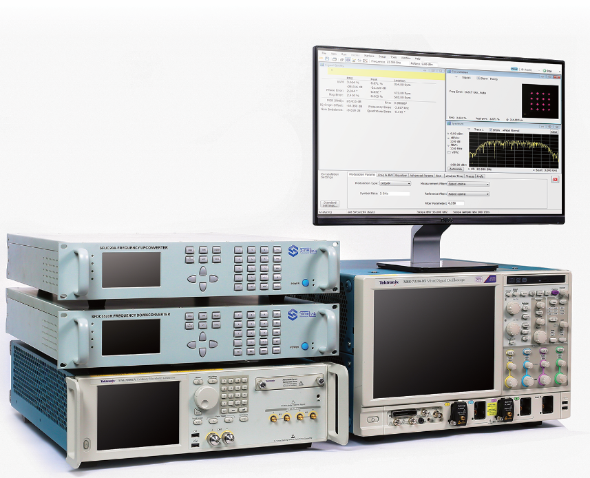 中星联华 UGA4000A 宽带矢量信号产生和分析系统，67GHz