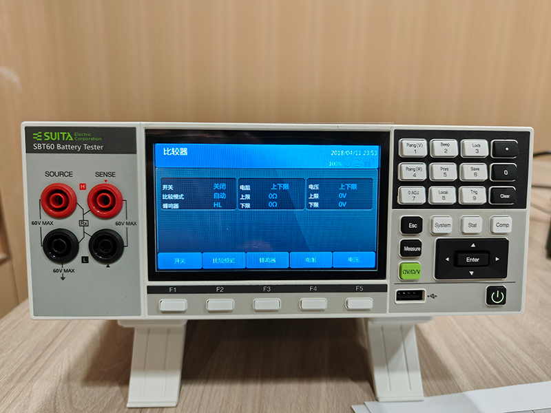 SUITA SBT60 电池测试仪比较器功能