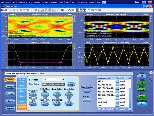 MSO/DPO70000DX 混合信号/数字荧光示波器