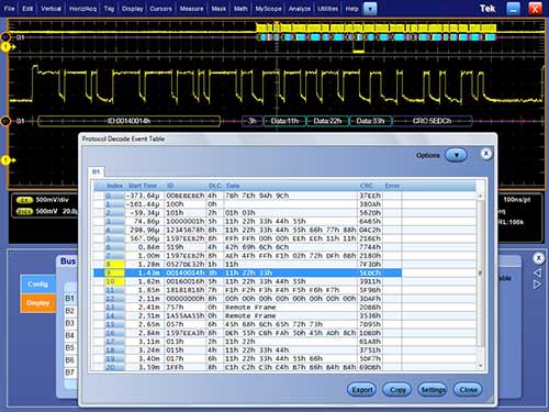 DPO7000C系列数字示波器自动功率测量