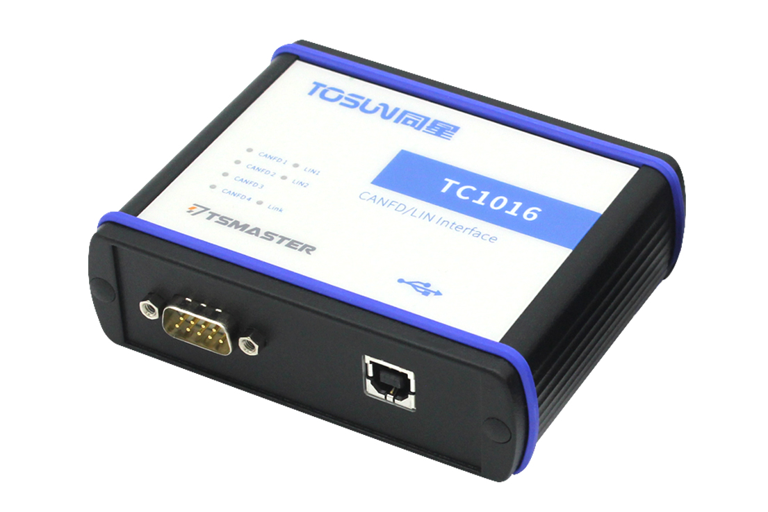 TOSUN Technology  TC1016 4路CAN(FD), 2路LIN转USB接口