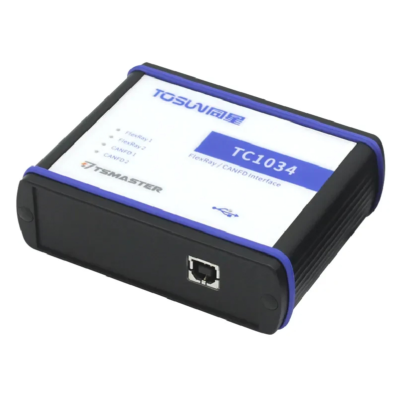 TOSUN Technology  TC1034 2路FlexRay, 2路CAN (FD)转USB2.0接口