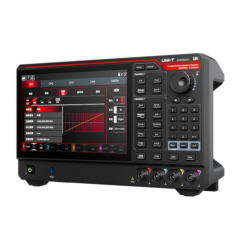 优利德 UTG9000T+系列 函数/任意波形发生器