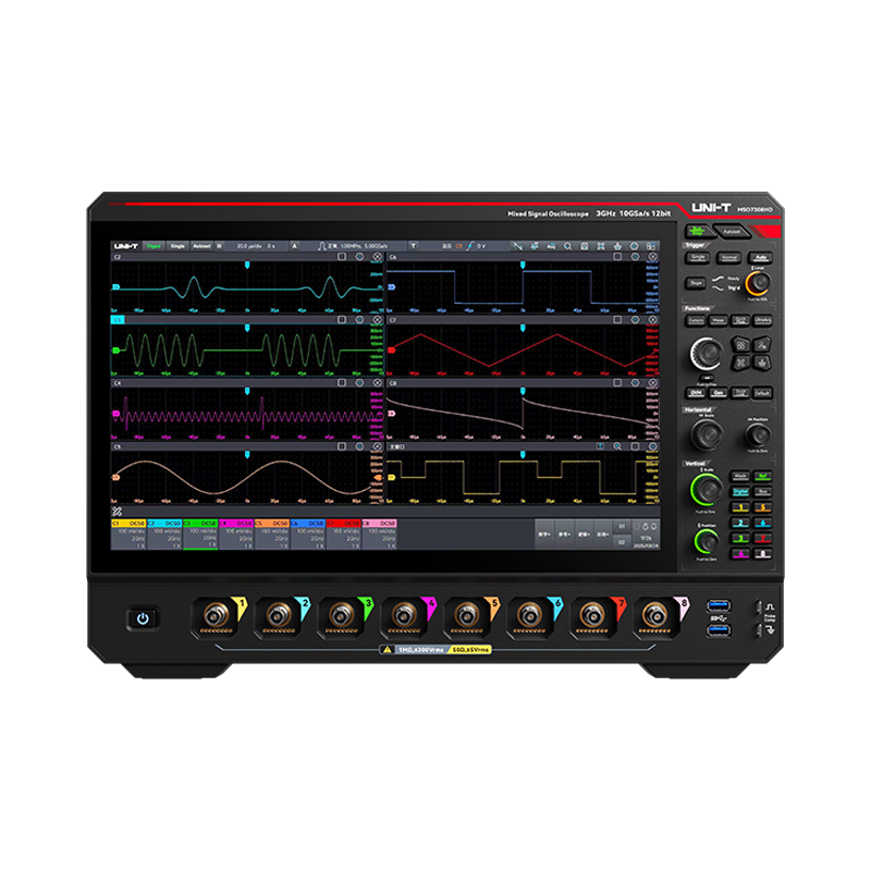 优利德 MSO7000HD系列 高分辨率示波器