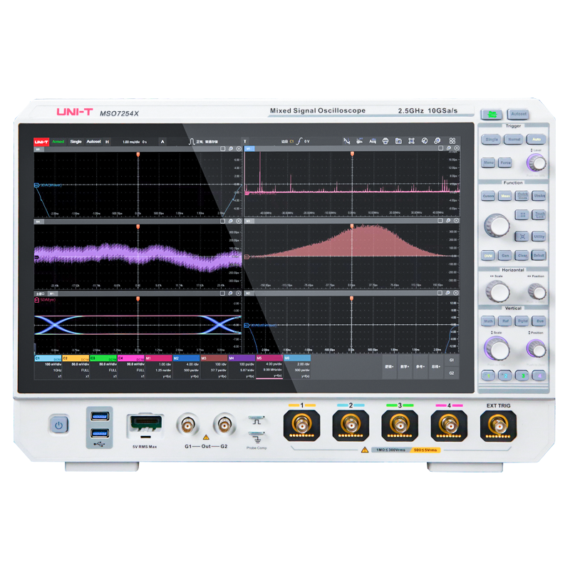 UNI-T MSO7000X系列 高带宽混合信号示波器