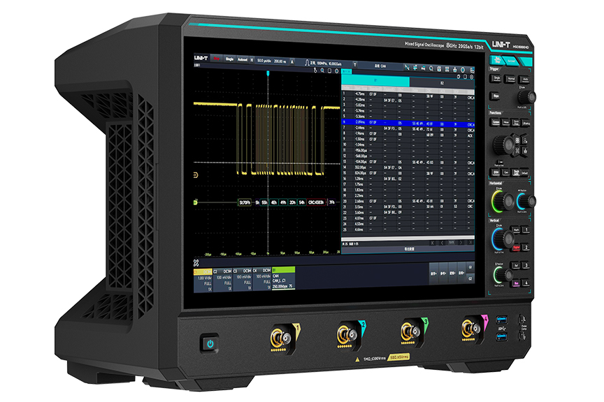 优利德 MSO8000HD系列 高分辨率示波器