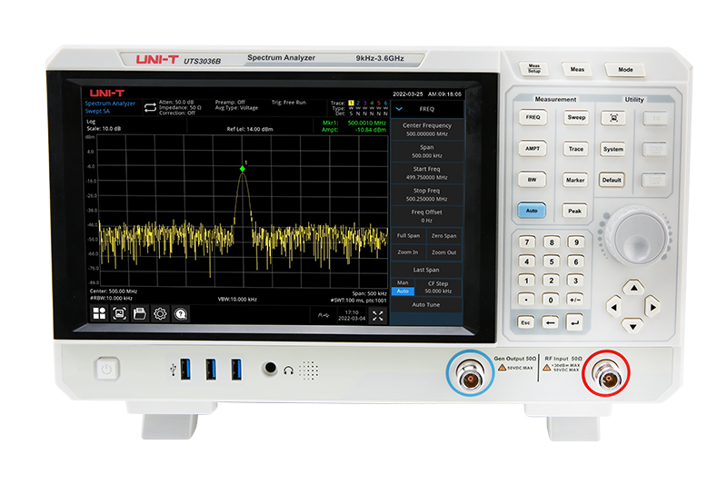 UNI-T UTS3000B系列 頻譜分析儀