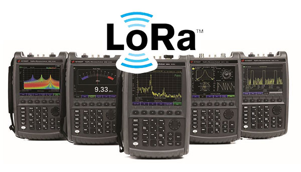 FieldFox手持式分析仪在LoRa测试中的应用