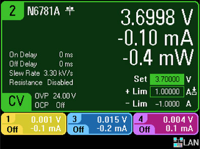 用N678x系列源表模块测试耗电性能