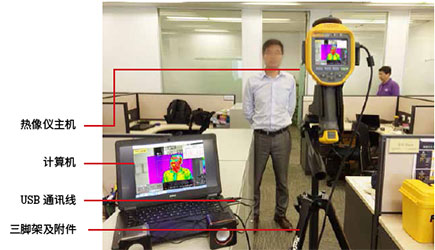 福禄克红外热像仪 快速体温排查利器