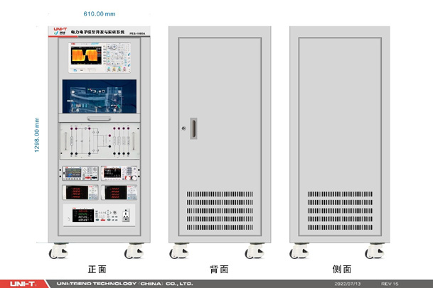 PES-1000A SaturnLab 电力电子模型开发与实训系统结构图