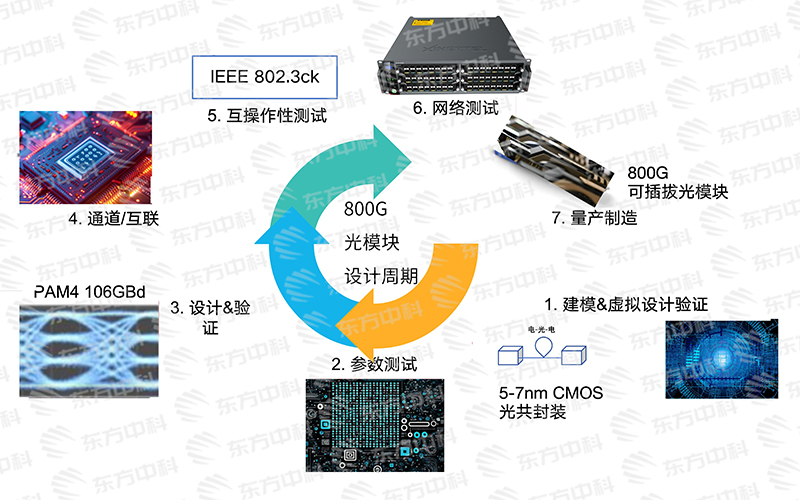 光模块（以800G为例，1.6T类似）从研发到量产周期