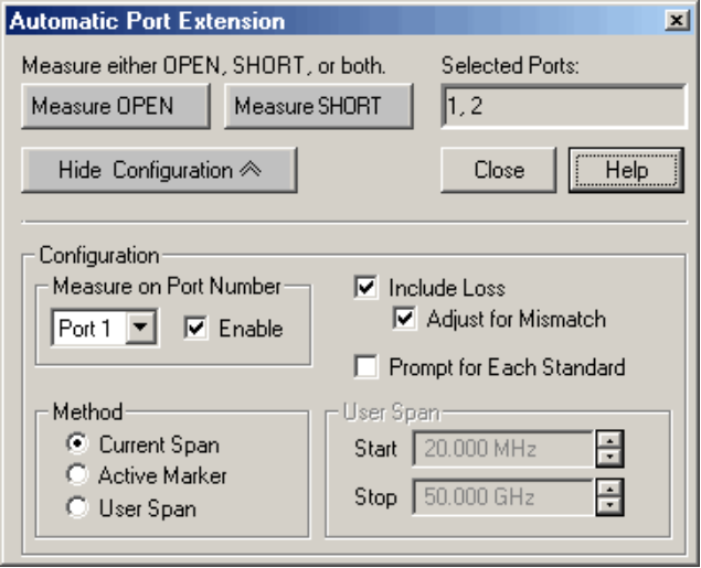 网络分析仪AFR和端口扩展(port extension)有什么区别